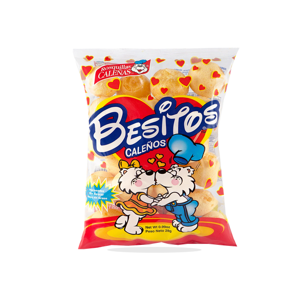 Besitos Caleños 28x28g