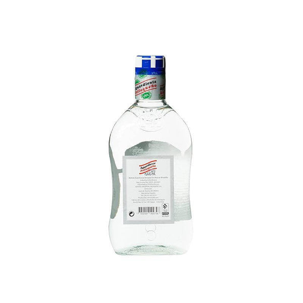 Bottle of Colombian Antioqueño  Aguadiente sugar free