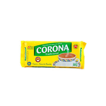 Barras de Chocolate Caliente Corona 250g